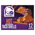 thumbnail image 1 of Taco Bell Hot Seasoned Flavor Crunchy Taco Shells, 12 ct, 137 g Box, 1 of 15