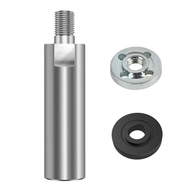Extensor de Amoladora Angular Varilla de Conexión de Extensión de Amoladora Angular de Acero 45 Eje de Extensión de Pulidora Rotativa de Rosca Multipropósito con Tuerca de ANGGREK Otros