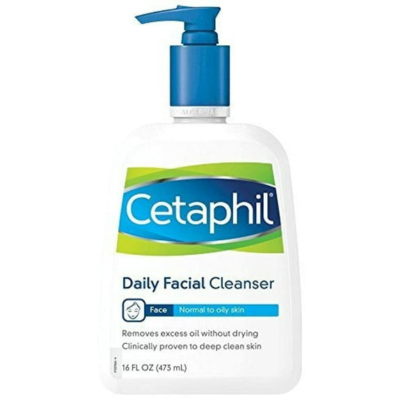 Cetaphil Daily Facial Cleanser, 16 oz