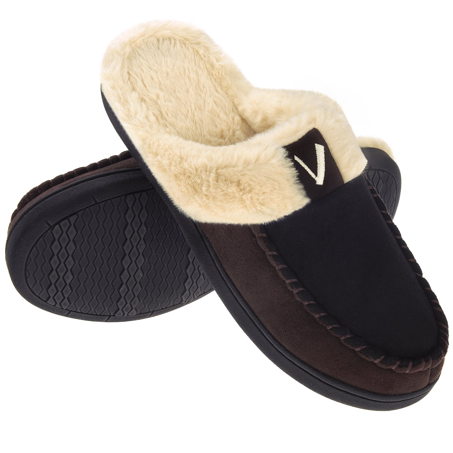 big and tall mens house slippers