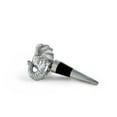 thumbnail image 3 of Safari Elephant Bottle Stopper Polished Aluminum, 3 of 5