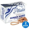 (2 pack) (2 Pack) Alliance Sterling Rubber Bands, #64 (3 1/2" x 1/4" Natural Crepe, 1lb Box