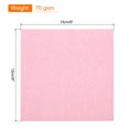 thumbnail image 2 of Unique Bargains 75 Sheets Origami Paper Double Sided 6x6 Inch(15x15cm) Square Sheet for Art Craft Project, Pink, 2 of 5