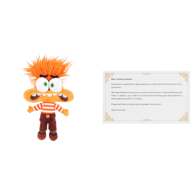Juguete Peluche Animal Personaje Película Figura Rellena Muñeca para () Naranja