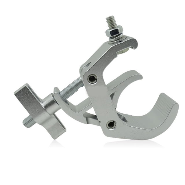 Mosiee Stage Light Clamp Silver O-Clamp Mount For 30-60mm Tubing Truss