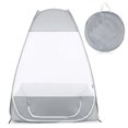 thumbnail image 7 of M Buder Outdoor Mosquito Net Meditation Camping Tent Single Sit-in Free-Standing Shelter Cabana Gray 51.2 Inches, 7 of 7