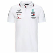 Mercedes-AMG Petronas F1 Team White Polo Shirt 2020