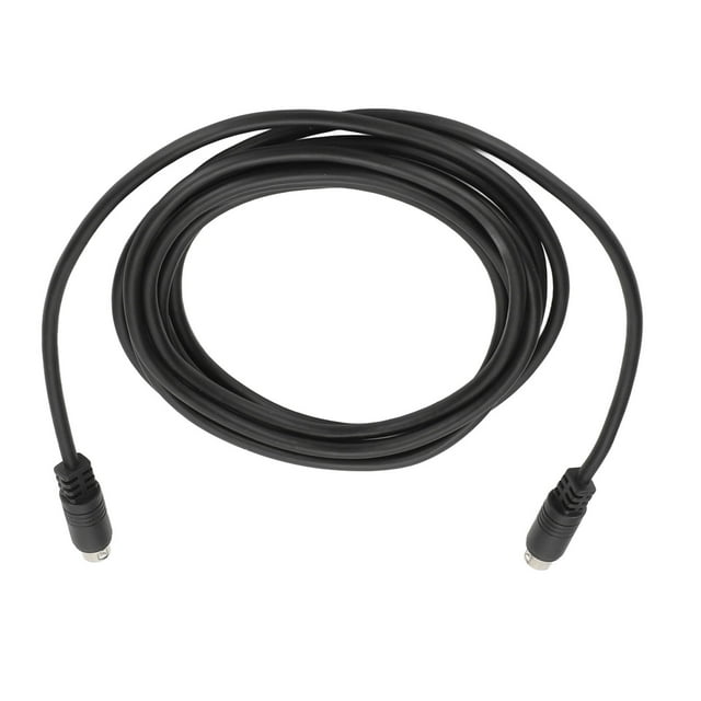 Cable mini din 9pin, 9 pinos de entrada de sonido de sonido masculino un pin de 9