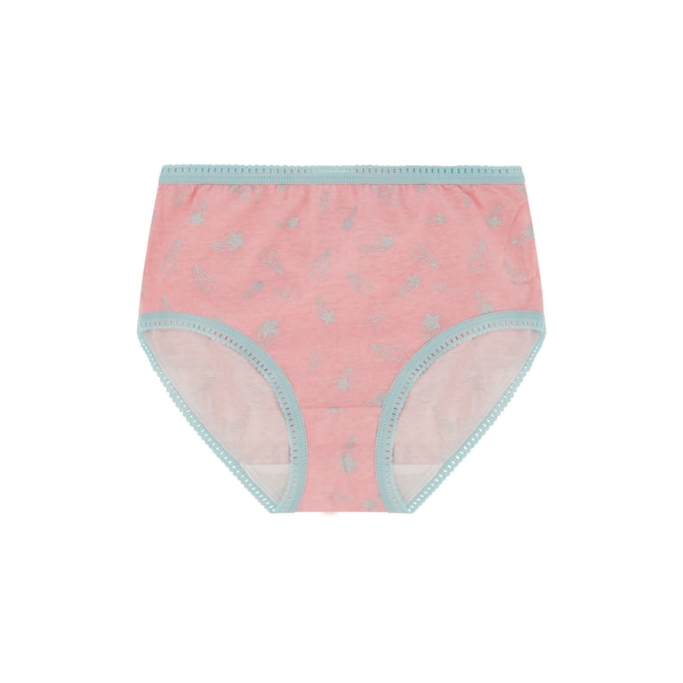 Wonder Nation Girls Underwear, 9 Pack 100% Cotton Brief Panties Sizes 4 -  16 – BrickSeek