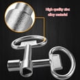 thumbnail image 5 of Durable Water Spigot Keys Hydrant Keys Zinc Alloy Functional Utility Keys, 5 of 9