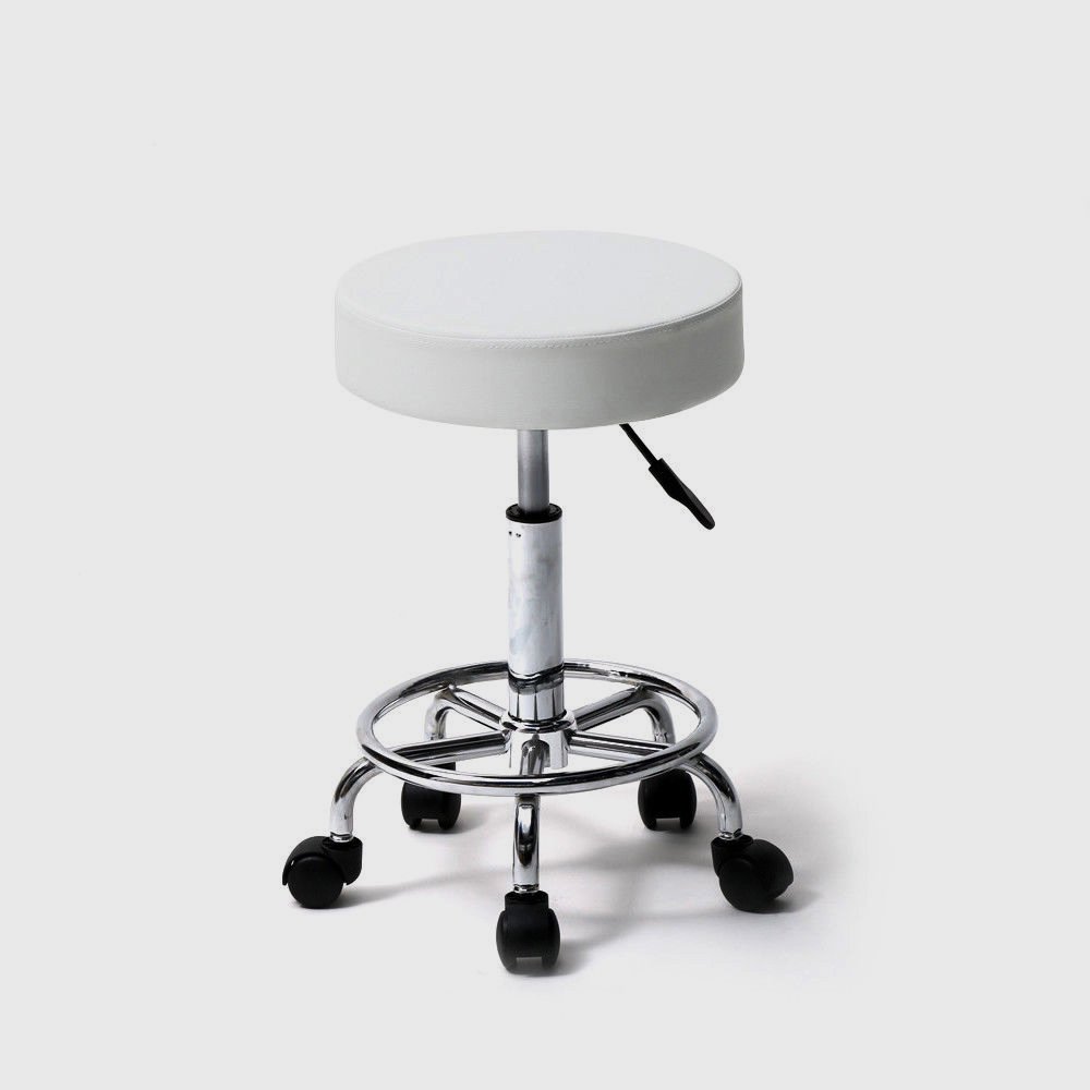 UBesGoo Hydraulic Adjustable Rolling Salon Stool with Wheel Swivel for