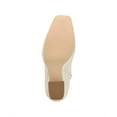 thumbnail image 4 of GUESS Womens Ivory 1-1/2" Platform Cushioned Logo Byra Square Toe Block Heel Zip-Up Dress Booties 6 M, 4 of 4