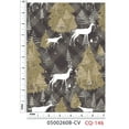thumbnail image 2 of Stylish Fabric Curious Doe (Grey) Design 100% Cotton Quilting Fabric for DIY Projects by the Yard (Grey, Beige,White, Dark Grey), 2 of 2