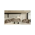 thumbnail image 4 of Meridian Furniture Destin Taupe Velvet Sofa, 4 of 18