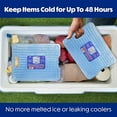 thumbnail image 3 of Cooler Shock Ice Packs for Cooler - Cools Faster Than Ice - Cooler Accessories, 3 of 6