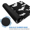 thumbnail image 6 of Long Mouse Pads for Desk,Halloween Bat Silhouettes Desk Mats on Top Of Desks, Desk Mouse Pad Extra Large with 3mm Non-Slip Base and Stitched Edge for Gaming,Office,Work,Home 31.5"x15.7", 6 of 6