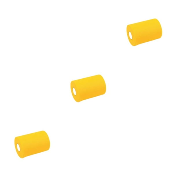Advancent Decoraciones de boda exquisitas y duraderas, adecuadas para ambos sexos, no se decolora fácilmente, tul ALC06, amarillo dorado Type1 NO1