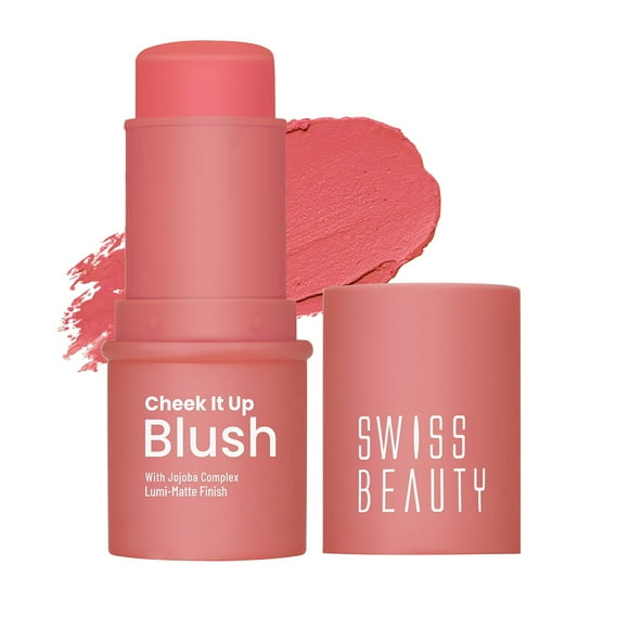 Swiss Beauty Cheek It Up Blush Shade- Chic Me Up, 8g