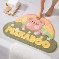 thumbnail image 1 of Alfombrillas antideslizantes para el suelo, alfombras suaves de animales, oso, conejo, cerdo, entrada del Hogar, dormitorio, inodoro, puerta de baño, almohadilla absorbente Fivean unisex, 1 of 2