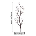 thumbnail image 3 of AZXY Halloween Floral Stems Bare Twig Floral Picks, Artificial Halloween Floral Decoration Indoor Halloween Tabletop Decor, Mini Halloween Tree Branches Vase Fillers Rustic Halloween Decorations, 3 of 6
