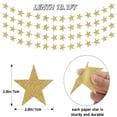 thumbnail image 2 of 13.1Ft Glitter Star Garland Banner Decor,4Pcs Gold Twinkle Star Banner Backdrop for Wedding,Shining Hanging Decoration for Anniversary,Holiday, 2 of 6
