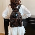 thumbnail image 4 of Fashionable And Unique Irregular Shaped Backpack Unisex Backpack Multifunctional Street Punk Style Backpack Father's Day Gift, 4 of 5