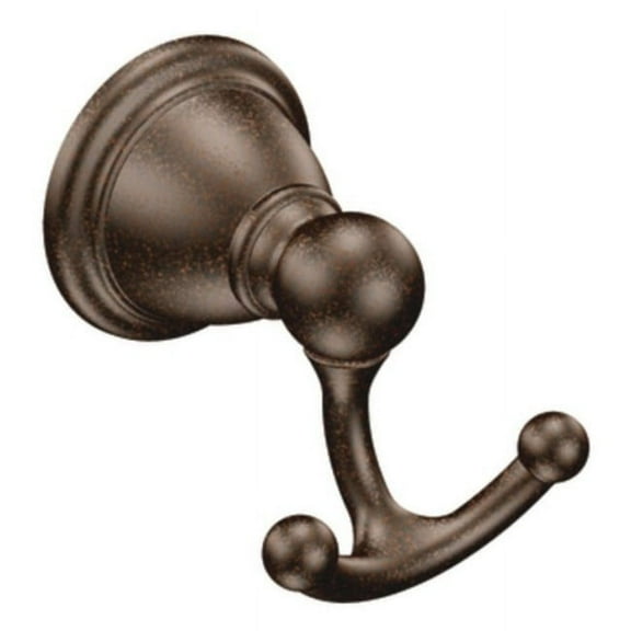 Moen Brantford Oil Rubbed Bronze Double Robe Hook