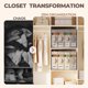 thumbnail image 3 of Foldable Storage Box for Clothes, Space-Saving Sheet Organizer for Bedding, Blankets & Wardrobe, 3 of 5