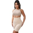 thumbnail image 6 of Athlemo Women's Tummy Control Shorts Shapewear High Waist Body Shaper Thigh Slimmer Panties(Beige X-Large), 6 of 7
