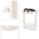 thumbnail image 3 of Petmaker Árbol para Gatos y rascador Dos Postes rascadores de sisal Estilo Hamaca y Juguete Interactivo para Colgar para Gatos y Gatitos (15.75"), 3 of 5
