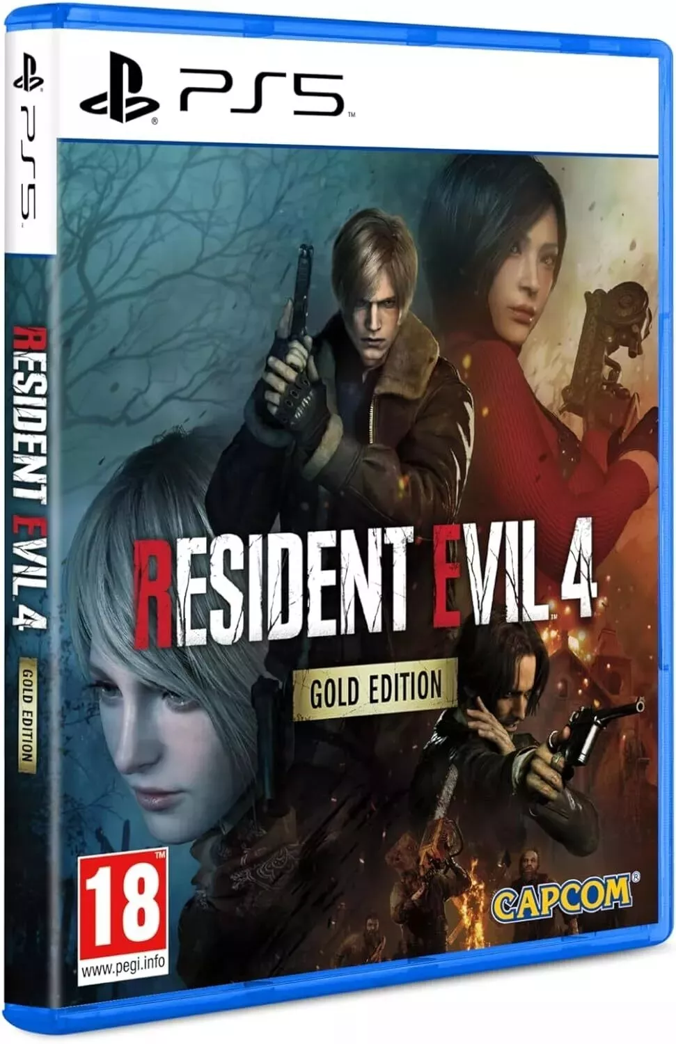 Resident Evil 4 Gold Edition – PS5 Brand New (EU 2024 Release, Action Horror, PAL, PEGI 18)