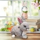 thumbnail image 5 of Hogar y cocina, Decoración del hogar, Decoración navideña, Conejo de peluche de tela Wistiti suave, Conejo de peluche de Pascua, Muñeco infantil, Decoración de ambiente festivo, Conejito de peluche, 5 of 6