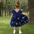thumbnail image 4 of Limited Time Deals of the Day Baby Girls Tulle Dress Sleeveless Floral Butterfly Tutu Dress Toddler Girls Birthday Party Princess Dresses Casual Fashion Prime+Day+Deals, 4 of 7