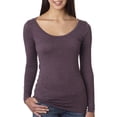 thumbnail image 2 of Women's Clementine Tri-Blend Long-Sleeve Scoop T-Shirt, 2 of 2