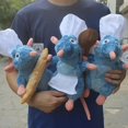 thumbnail image 5 of 2024 30cm Disney Mouse Ratatouille Remy Peluche Kawaii Pan Sombrero Anime Peluche Animales de Peluche Encantadora Decoración de Habitación Muñecos de Niño Regalos, 5 of 5