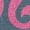 HEATHER BLUE, variant on - Logo Pink Glitter - Women's Racerback Tank Top