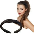 thumbnail image 3 of High Head Headband For Women,Non-Slip Wide Headband with Teeth for Hair Control,Women's Daily Wear Headdress High Skull Top Pressure Hair,Tidy Up Loose Strands Of Hair,Comfortable For Daily Use, 3 of 6