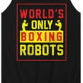 thumbnail image 3 of Rock 'Em Sock 'Em Robots - Worlds Only Boxing Robots - Men's Jersey Tank Top, 3 of 5