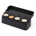 thumbnail image 2 of Monedero para coche, organizador portátil de plástico para monedas, caja para guardar monedas, monedero, soporte para banco para coche., 2 of 5