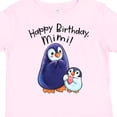 thumbnail image 4 of Inktastic Happy Birthday, Mimi- Cute Penguins Boys or Girls Toddler T-Shirt, 4 of 5