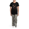 thumbnail image 4 of CafePress - Native American/Scots Pajamas - Women's Short Sleeve Print T-Shirt and Pants Dark Cotton Pajama Set, 4 of 7