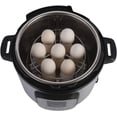 thumbnail image 4 of Stackable Egg Steamer Rack Trivet for Instant Pot Accessories - 2 Pack Stainless Steel Multipurpose Rack, 4 of 5