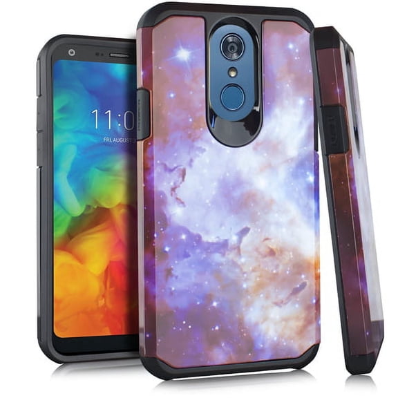 GSA Case Design AH2 Hybrid Cover Case For LG Q7 & Q7 Plus (Stardust)