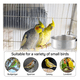 thumbnail image 4 of "2pcs Tazón Comedero Alimentos  para aves Lab.G plateados ", 4 of 5