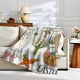 thumbnail image 4 of REK Easter Decor Easter Blanket For Cozy Home Soft Throw Blanket For Season Lightweight Warmth Perfect Idea Quality Bedding, 4 of 4