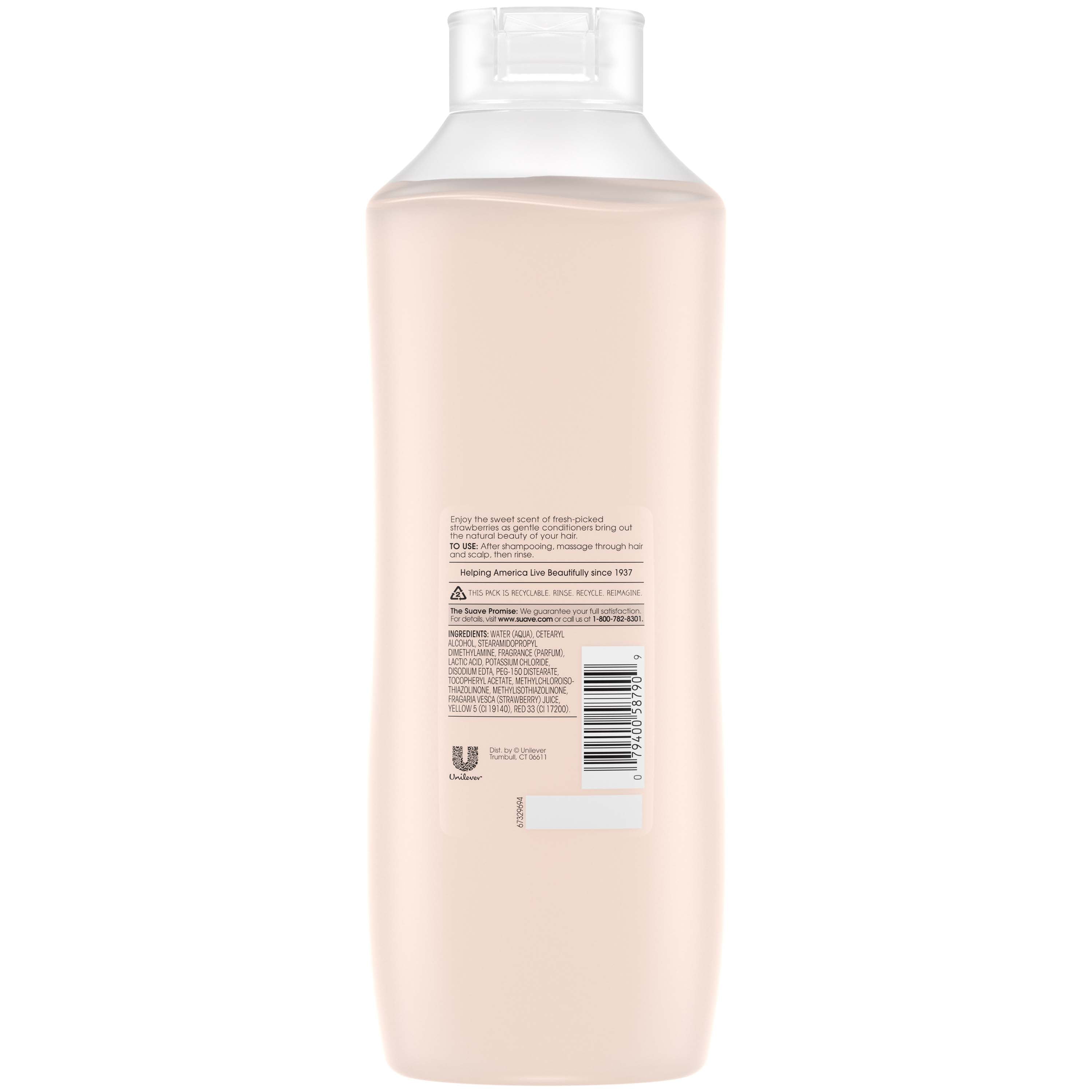 Suave Essentials Sun Ripened Strawberry Conditioner 30 Oz