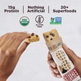 thumbnail image 4 of Choco Crisp, Dark Chocolate Nut Butter Protein Bar, Protein Snack, Gluten Free, Soy Free, Non GMO, No Sugar Alcohols, 1.9 Ounce Bar, 10 Count, 4 of 5