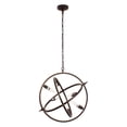 thumbnail image 4 of Lighting IRONCLAD Industrial 6 Light Oil Rubbed Bronze Ceiling Pendant 20" Wide, 4 of 6