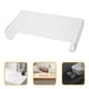 thumbnail image 2 of GOOHOCHY Bandeja acrílica para maquillaje, accesorios de baño, organizador de bandeja transparente con base resistente, soporte transparente para almacenamiento en la ducha, porta perfumes que mejora, 2 of 8