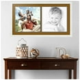 thumbnail image 2 of ArtToFrames Collage Photo Picture Frame with 2 - 14x14" Openings, Framed in White with Coronado and Black Mats (CDM-3966-1530), 2 of 8
